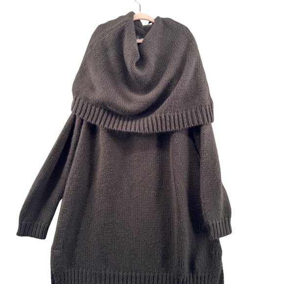 Cheap Monday Zapphira Sweater Dress Cowl Neck Size Small Black - Picture 3 of 8